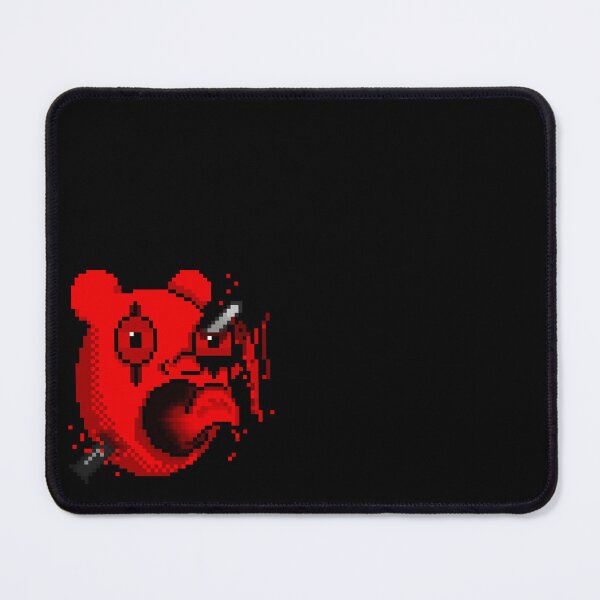 Item preview, Pixel Art Evil Teddy Bear - Halloween Horror Knife Face designed and sold by RetroRlx.