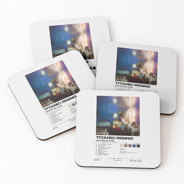 Item preview, Titanic Rising by Weyes Blood - Tracklist Art designed and sold by FourthWall Prints.