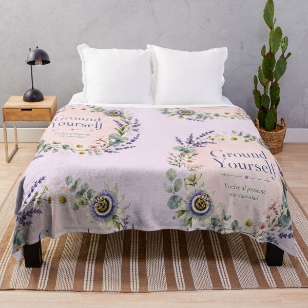 Item preview, Ground Yourself Floral Calm Mental Health designed and sold by the artedivino.