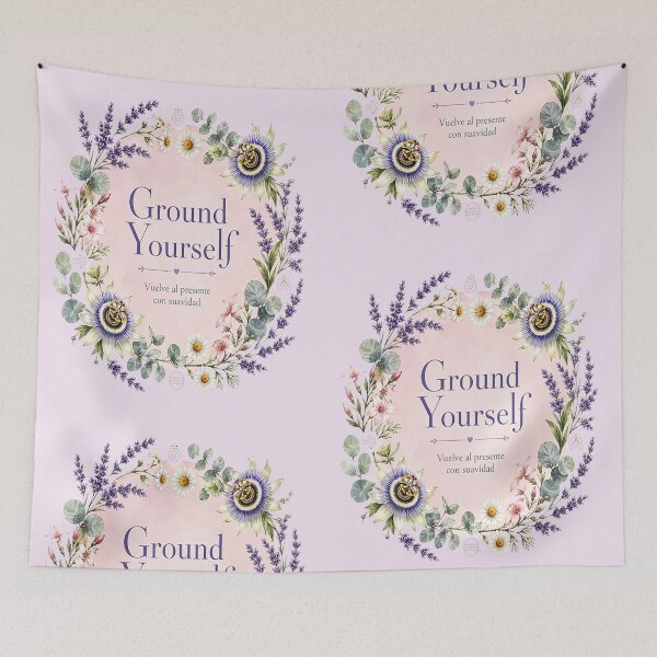 Item preview, Ground Yourself Floral Calm Mental Health designed and sold by the artedivino.