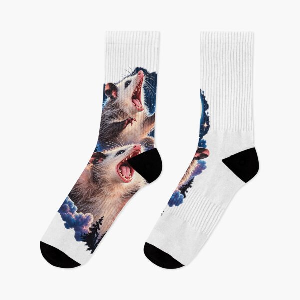 Item preview, Three Possum Moon – 3 Opossum Funny Weird Cursed Meme, gift for Mom, dad gift, gift for birthday Essential T-Shirt designed and sold by GAIDREDA.