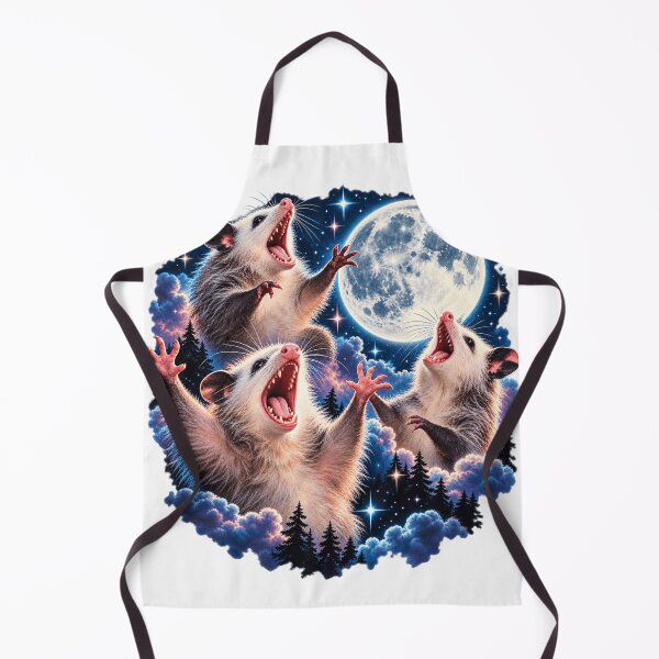 Item preview, Three Possum Moon – 3 Opossum Funny Weird Cursed Meme, gift for Mom, dad gift, gift for birthday Essential T-Shirt designed and sold by GAIDREDA.