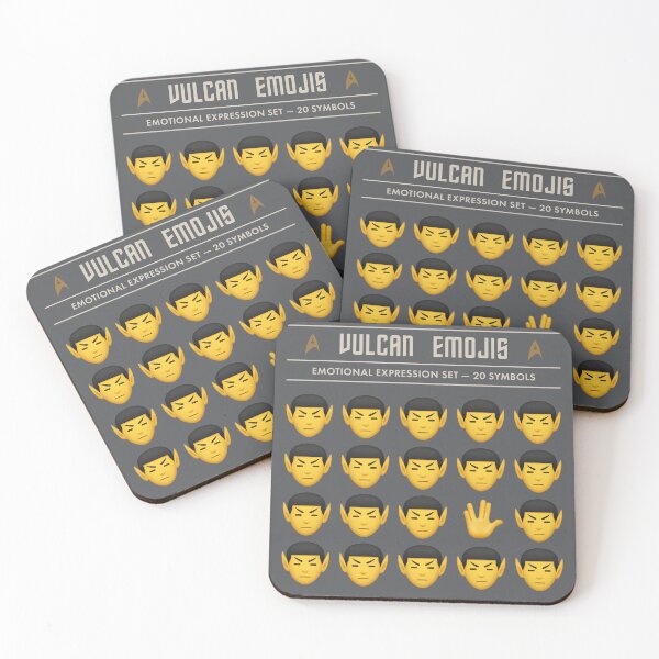 Item preview, Vulcan Emojis (Dark Theme) designed and sold by Eldar of Zemlya.