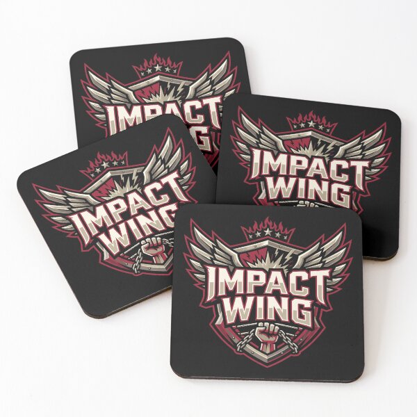 Item preview, Impact Wing Wrestling Combat Crest Arena Emblem designed and sold by Dogy Corgi.