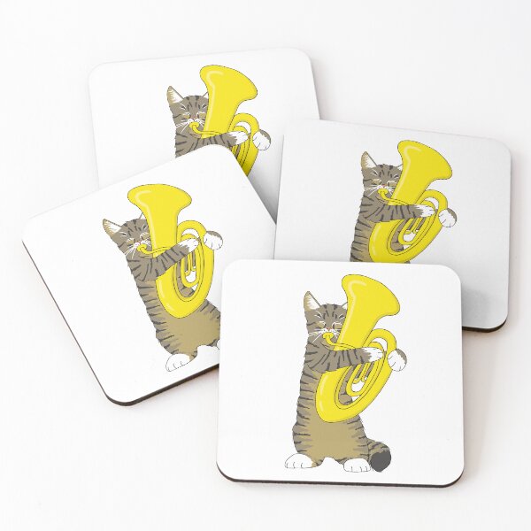 Item preview, Tuba Cat designed and sold by Stephanie Hardy.