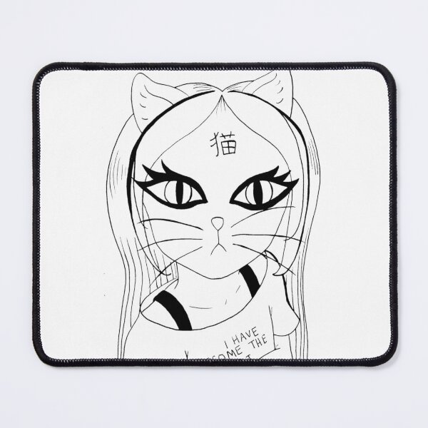 Item preview, Cat Girl Surreal Manga Illustration designed and sold by xDannyShermanx.