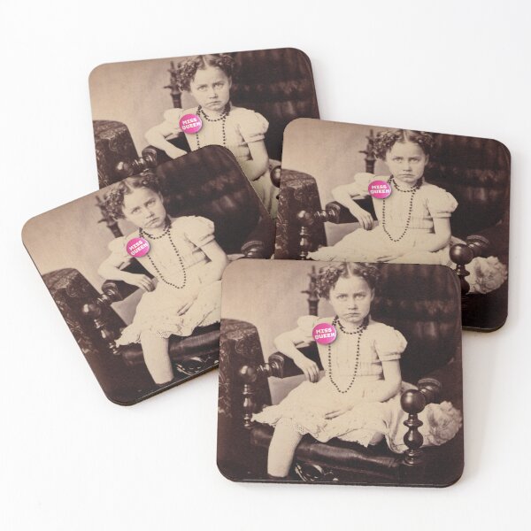 Item preview, Miss Queen - Sassy Victorian Girl Vintage Photo designed and sold by Dibohemia Revival.