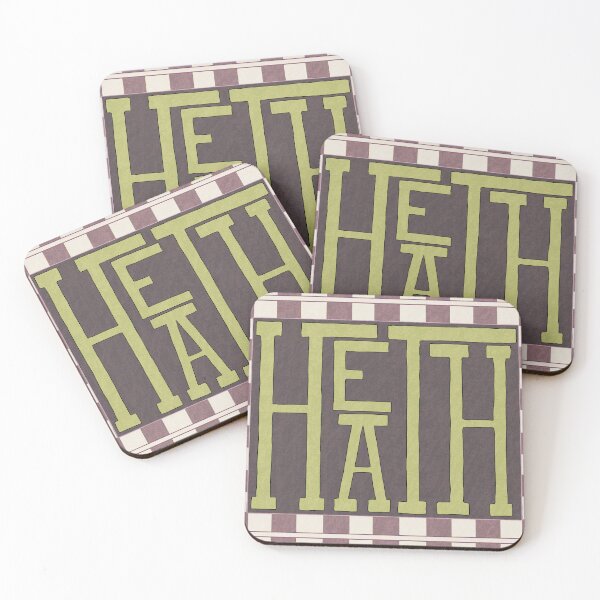 Item preview, Heath Name Art in Fig designed and sold by FiggyPeaches.