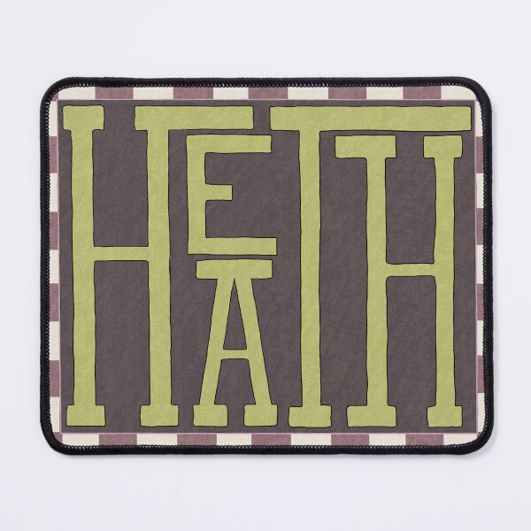 Item preview, Heath Name Art in Fig designed and sold by FiggyPeaches.