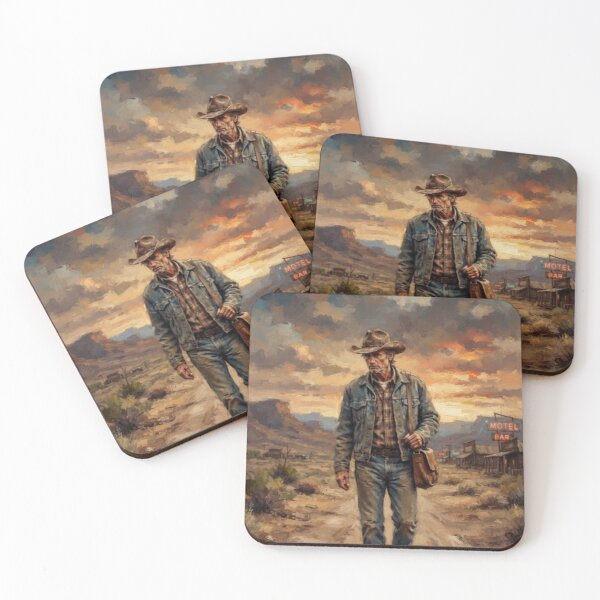 Item preview, Don't Come Knocking Desert Wanderer Fine Art Tribute designed and sold by Art's Diner.