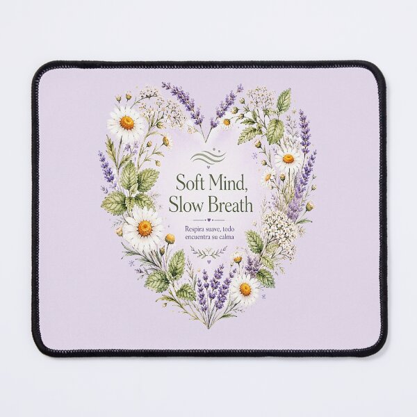 Item preview, Soft Mind Slow Breath Floral Calm designed and sold by the artedivino.