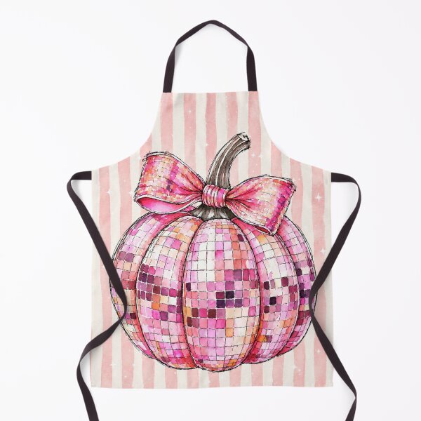 Item preview, Pink Disco Pumpkin Coquette Bow designed and sold by Seillean Daisy Society.