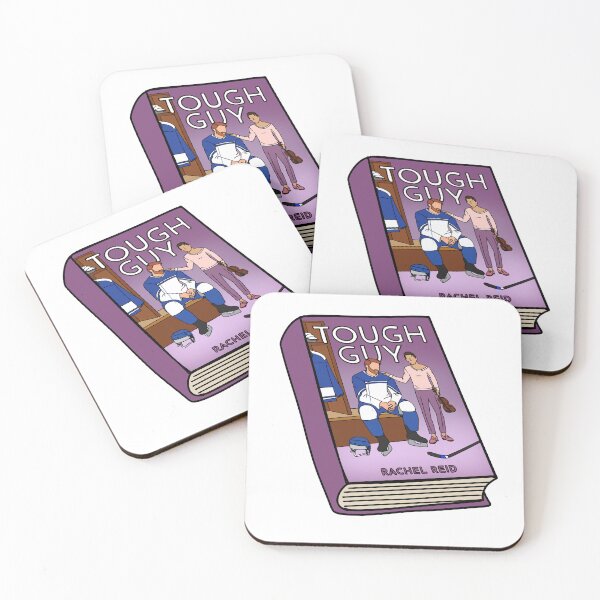 Artikelvorschau, Tough Guy Rachel Reid Cartoon Book Sticker entworfen und verkauft von baranskini.