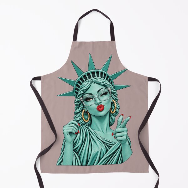 Item preview, Statue of Liberty Glamor Woman – New York Chic, Fashion & Freedom designed and sold by POP FACTORY.