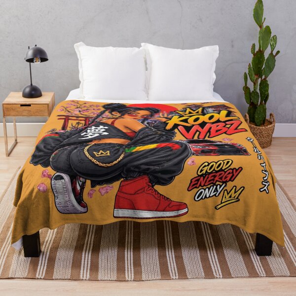 Item preview, Kool Vybz Anime Girl Streetwear – Good Energy Only designed and sold by digitalbob60.