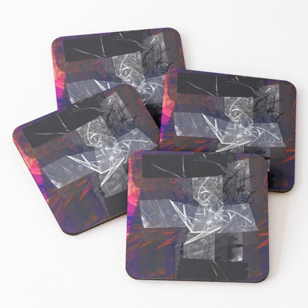 Item preview, Black & Clear Tape Collage designed and sold by Swooncake Press.