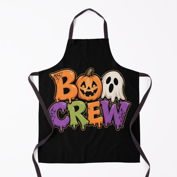Item preview, Boo Crew Halloween Ghost Pumpkin designed and sold by StudioDWS.