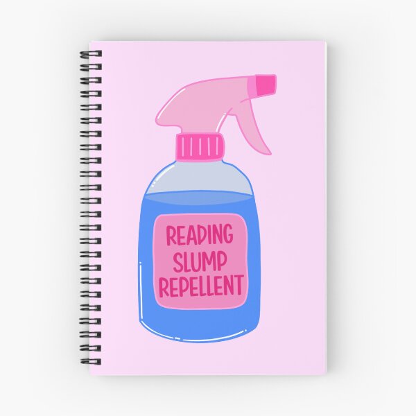 Item preview, reading slump repellent bookish sticker designed and sold by LittleJellyCreative.