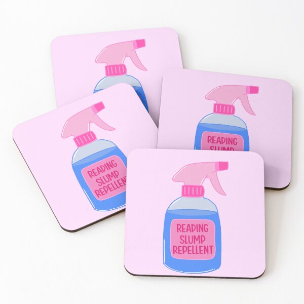 Item preview, reading slump repellent bookish sticker designed and sold by LittleJellyCreative.