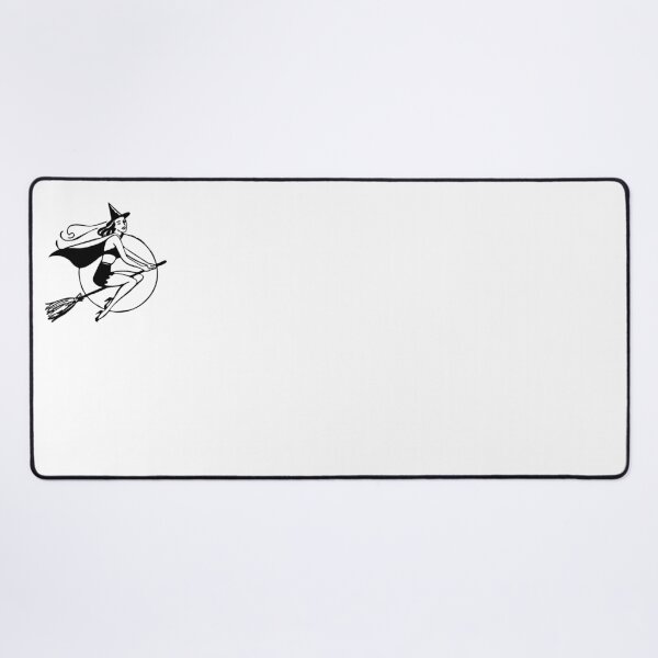 Item preview, Pretty Witchy - Black and White - Flying designed and sold by breecraftdesigns.