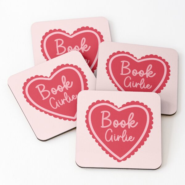 Item preview, Book Girlie Heart Romance Book Readers  designed and sold by LittleJellyCreative.