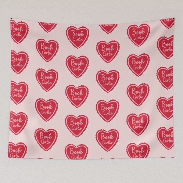 Item preview, Book Girlie Heart Romance Book Readers  designed and sold by LittleJellyCreative.