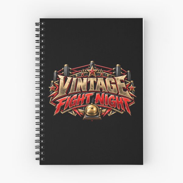 Item preview, Vintage Fight Night Retro Wrestling Combat Emblem designed and sold by Dogy Corgi.