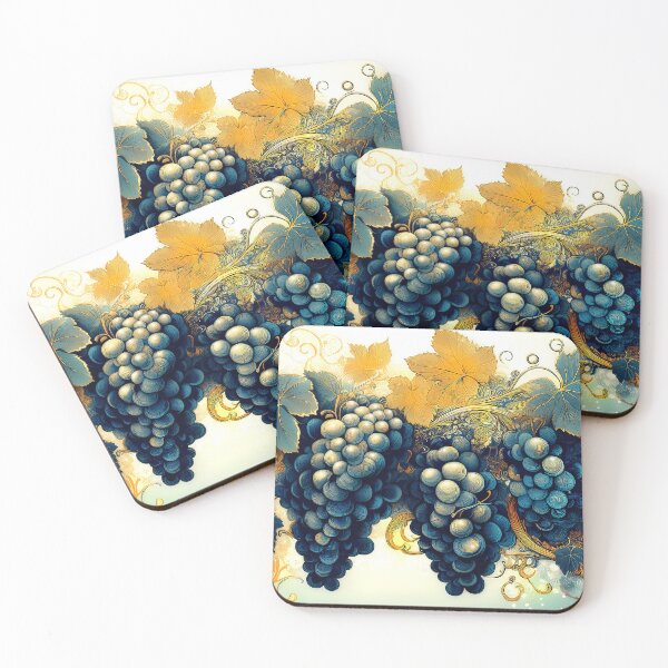 Item preview, Uvas en la vid designed and sold by Katherine Anne Michelle Minerva.