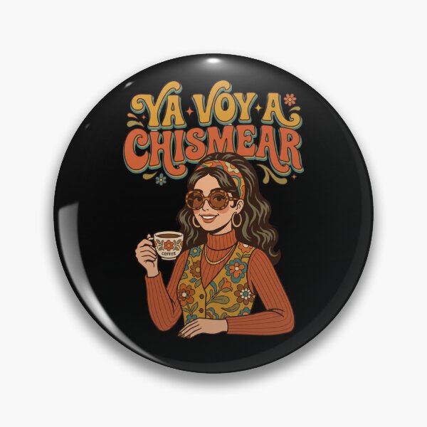 Item preview, Ya Voy A Chismear Retro Coffee Lover Tee designed and sold by BeaBuzz.