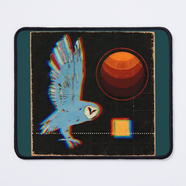 Item preview, Glitch Owl with Chromatic Orbit designed and sold by MikZviagin.