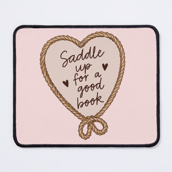 Item preview, Saddle Up for a Good Book Western Romance Book Readers designed and sold by LittleJellyCreative.