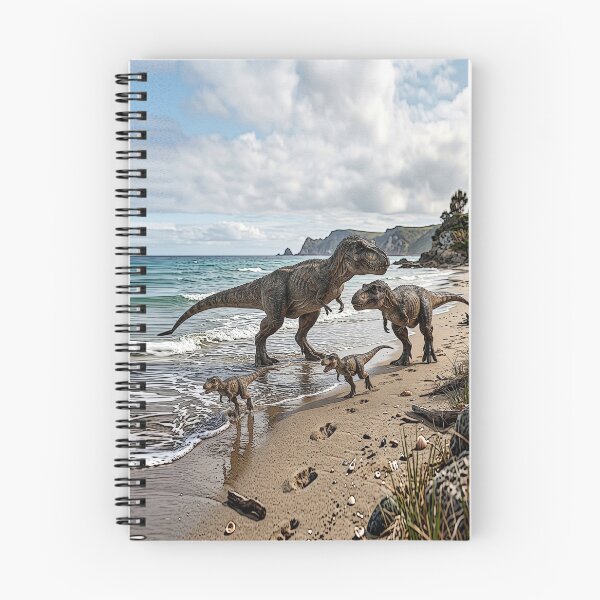 Item preview, A 428 Dinosaurs roaming on a beach designed and sold by Infopreneur1231.