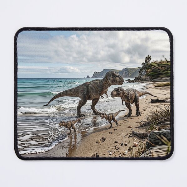 Item preview, A 428 Dinosaurs roaming on a beach designed and sold by Infopreneur1231.