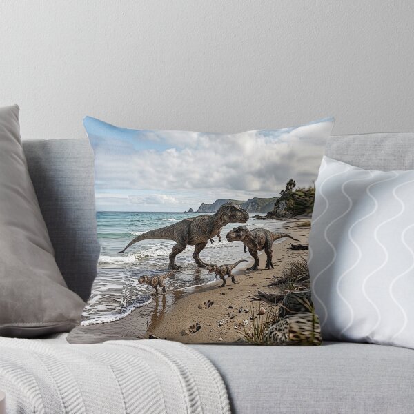 Item preview, A 428 Dinosaurs roaming on a beach designed and sold by Infopreneur1231.