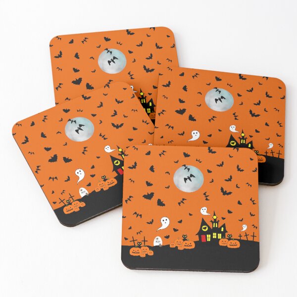 Item preview, Halloween Eve Black Bats Flying designed and sold by Sartoris Art.