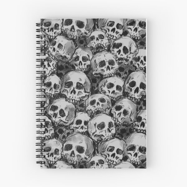 Item preview, Skulls pattern designed and sold by RootSpellStudio.