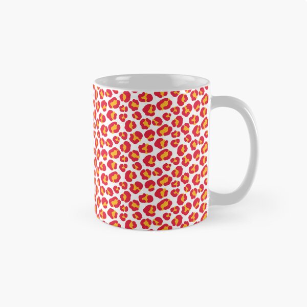 Item preview, Wild Animal Print in KC Chiefs Football Red and Yellow Gold designed and sold by KrisInStitches.