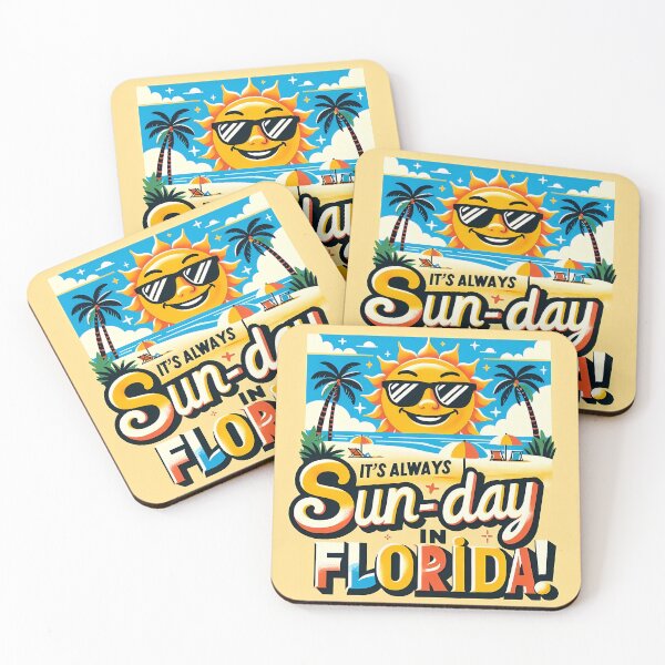 Item preview, It's Always Sun-Day in Florida! designed and sold by BeFadDesigns.