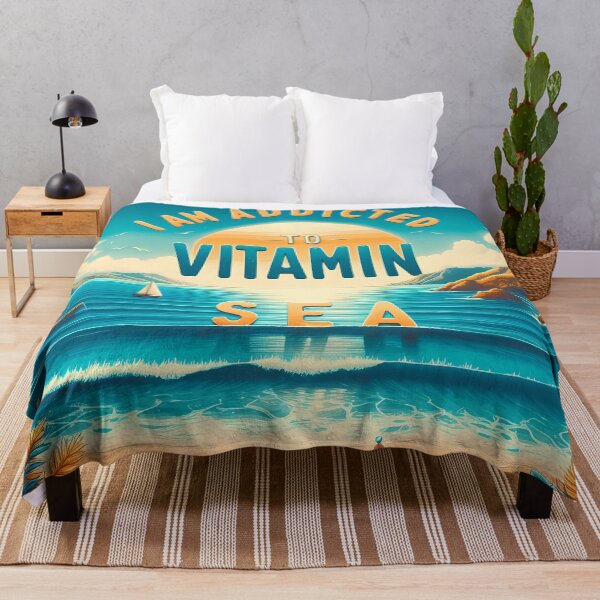 Item preview, I'm addicted to vitamin sea designed and sold by BeFadDesigns.
