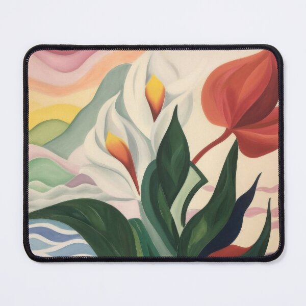 Item preview, Georgia O’Keeffe abstract art - Georgia O’Keeffe American artist - Georgia O’Keeffe flower paintings - Georgia O’Keeffe modern art designed and sold by Quietreish.