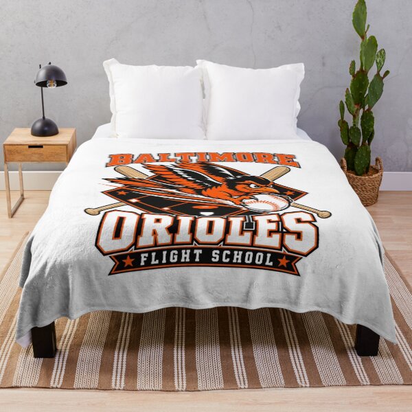Item preview, Baltimore Flight School – Retro Orioles Baseball Mascot designed and sold by Dresut.