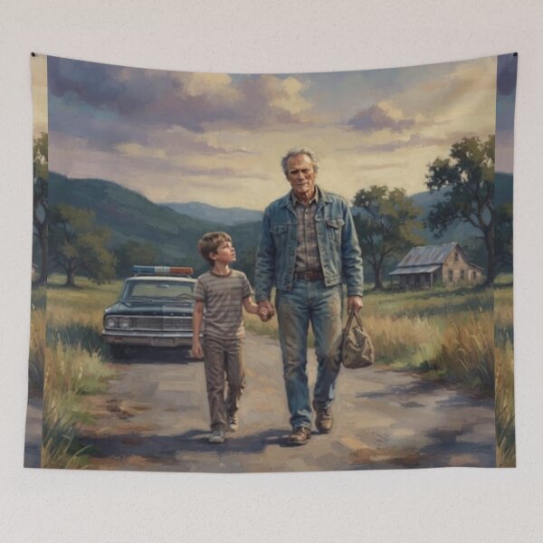 Item preview, A Perfect World Open Road Bond Fine Art Tribute designed and sold by Art's Diner.