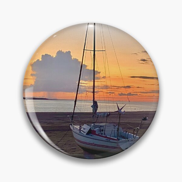 Item preview, Sunset boat at Instow Devon photography designed and sold by BenitaJayne.