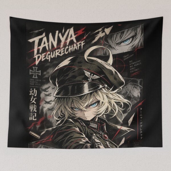Item preview, Youjo Senki - Tanya von Degurechaff designed and sold by ArtistryHavenn.