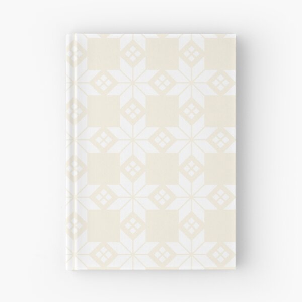 Item preview, Snowflake Fairisle Check in Tonal Cream and White designed and sold by YesterdayColl.