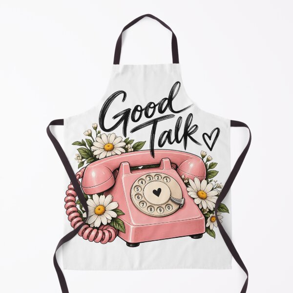 Item preview, Good Talk – Vintage Pink Rotary Phone designed and sold by TinyWeird.