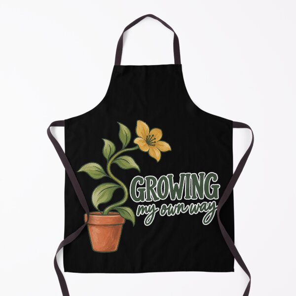 Item preview, Growing My Own Way Neurodivergent Potted Plant Flower designed and sold by Ela-graphicwiz.