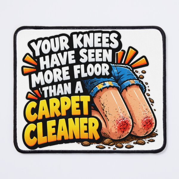 Item preview, Your Knees Have Seen More Floor Funny Quote Design designed and sold by Kenzie & Co.