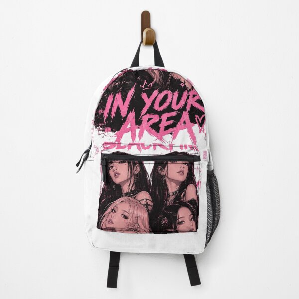 Item preview, BLACKPINK In Your Area – Pink K-Pop Anime Style Poster Fan Art designed and sold by storeAC.