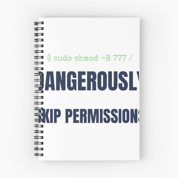 Item preview, Dangerously Skip Permissions Funny Dev Sticker designed and sold by BerkleyCo.